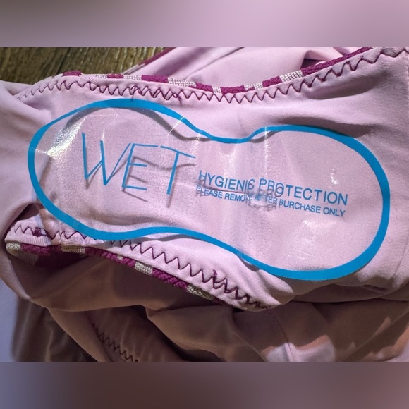 WET Swimwear Jordan Houndstooth Two Piece Swimsuit Size Large MSRP $166 NWT - Picture 6 of 12